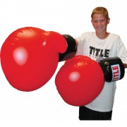 TITLE 8918 Детские надувные перчатки для бокса TITLE Boxing Inflatable Gloves фото
